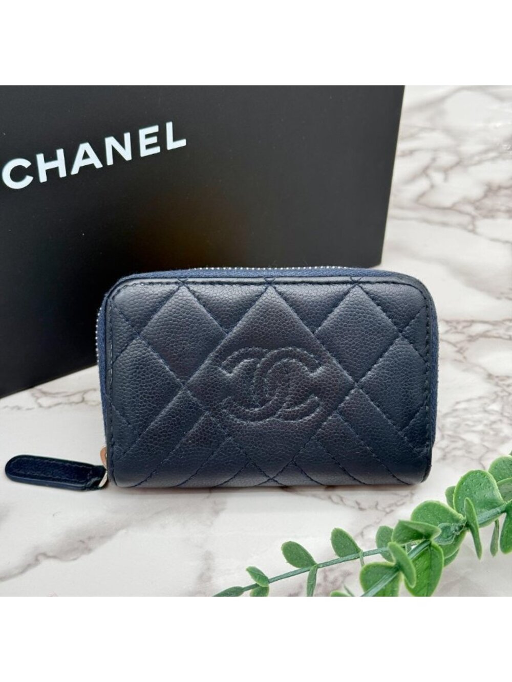 Chanel Stitch CC Coin Case Card